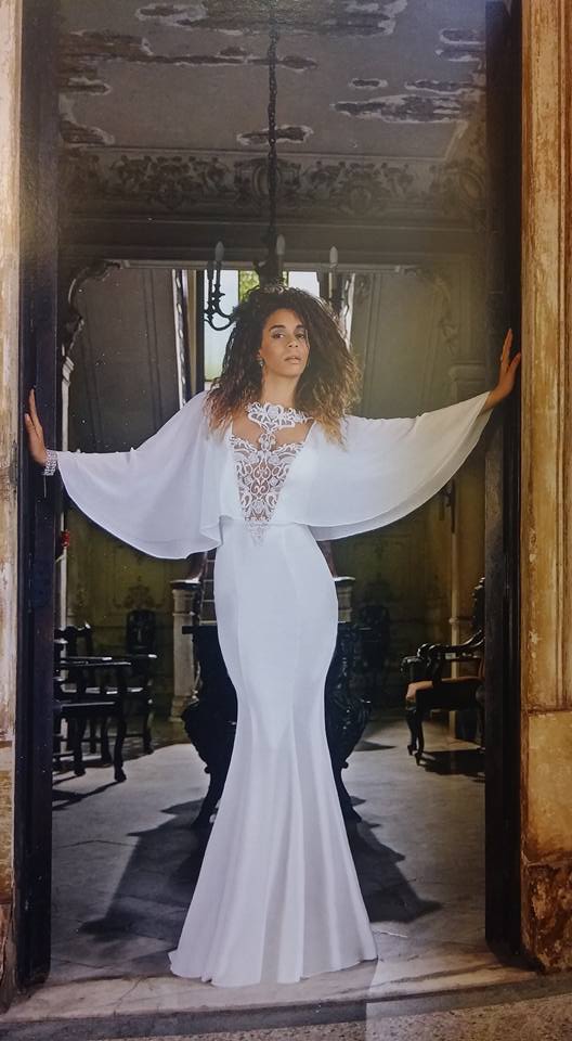 robe libanaise blanche princesse